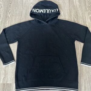 Black Lululemon Soothe Away Hoodie - Women Medium